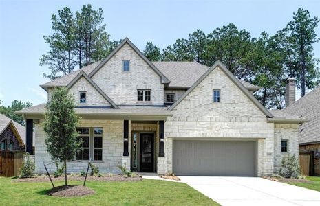 New construction Single-Family house 12410 Drifting Oakwood Lane, Cypress, TX 77433 Plan 3070- photo 0