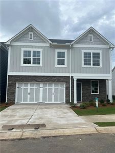 New construction Townhouse house 286 Lakeside Place, Canton, GA 30114 The Lanier- photo 0