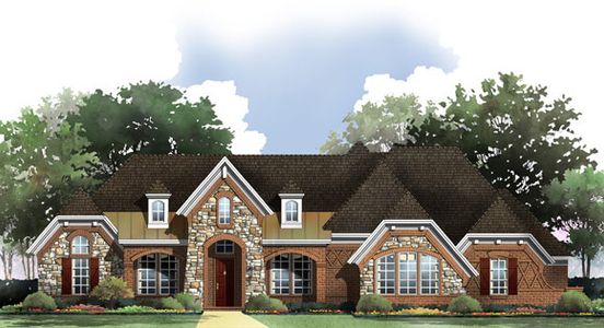 New construction Single-Family house Grand Maison II, 4301 Whitestone Drive, Parker, TX 75002 - photo