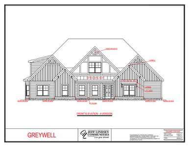 New construction Single-Family house 8795 St. Patricks Way, Winston, GA 30187 - photo 0