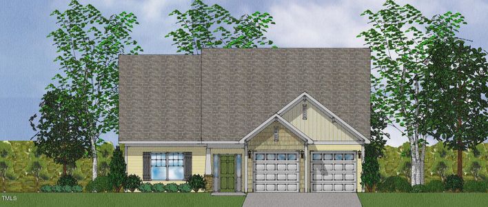New construction Single-Family house 438 N Maple Walk Drive, Unit 124, Garner, NC 27529 - photo 0