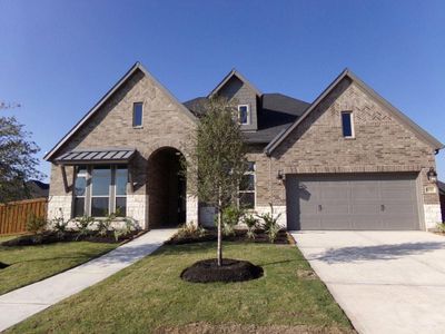 New construction Single-Family house 14303 Olive Harbor Trail, Cypress, TX 77433 - photo 0