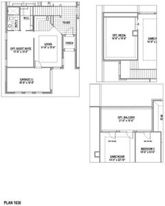 New construction Single-Family house 1252 High, The Colony, TX 75056 Plan 1636- photo