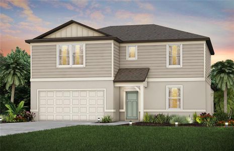 New construction Single-Family house 3817 Capri Coast Drive, Plant City, FL 33565 Wakefield- photo 0