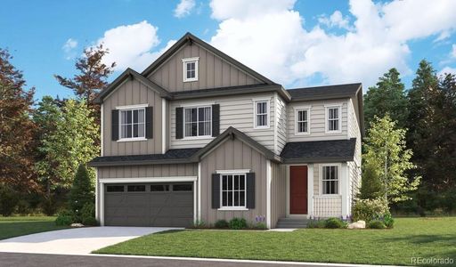 New construction Single-Family house 1221 Spencer Place, Erie, CO 80026 Yorktown- photo 0