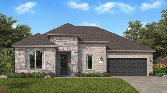 New construction Single-Family house 4938 Creek Hollow Court, Fulshear, TX 77573 Charleston- photo 0 0