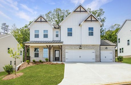 New construction Single-Family house 738 Crossroad Court, Powder Springs, GA 30127 Riverside- photo 0