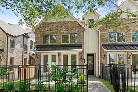 New construction Townhouse house 2652 Woodforest Parkway North, Montgomery, TX 77316 Ansley Plan- photo 0