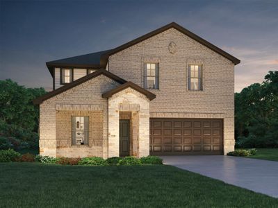 New construction Single-Family house 2615 Lasso Knot Court, Crosby, TX 77532 The Winedale (880)- photo 0