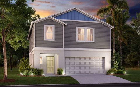New construction Single-Family house 34462 Moonflower Avenue, Wesley Chapel, FL 33545 - photo 2 2