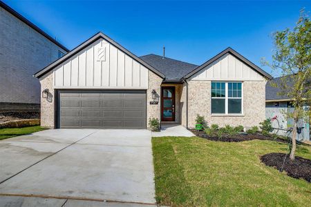 New construction Single-Family house 7137 Talon Bluff Drive, Fort Worth, TX 76179 Farmhouse- photo 0