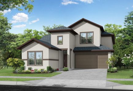 New construction Single-Family house Andrews, 29703 Bur Creek Lane, Fulshear, TX 77441 - photo