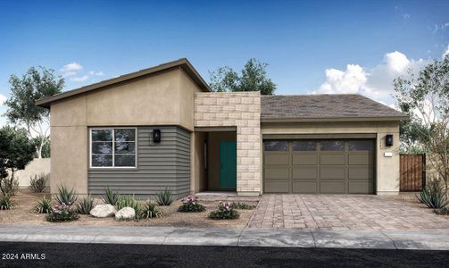 New construction Single-Family house 1379 E Narrowleaf Drive, Gilbert, AZ 85298 Calderwood Plan 4504- photo 0