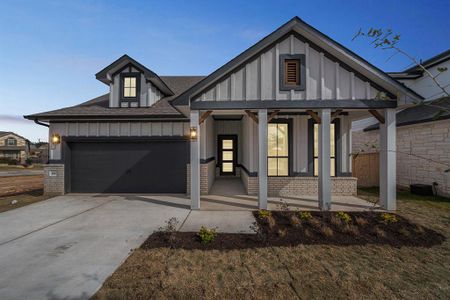 New construction Single-Family house 109 Estate Hills Dr, Georgetown, TX 78628 Adams 4123 Freedom Series- photo 0