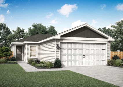New construction Single-Family house 105 McLintock Road, Jarrell, TX 76537 - photo 1 1