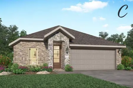 New construction Single-Family house 28703 Mount Bonnell Drive, New Caney, TX 77357 Donovan- photo 0