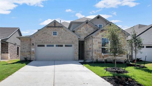 New construction Single-Family house 2112 Magnolia Hill Drive, Leander, TX 78641 The Fitzgerald- photo 0