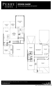 New construction Single-Family house 12422 Pottsboro, San Antonio, TX 78253 Design 2442W- photo 1 1