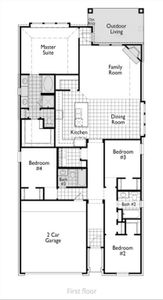 New construction Single-Family house 2477 Halter Drive, Aubrey, TX 76227 Bentley Plan- photo