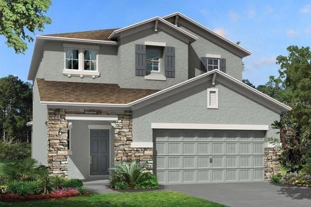 New construction Single-Family house 31898 Asbury Avenue, Wesley Chapel, FL 33545 - photo 0 0
