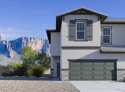 New construction Townhouse house 5819 E Rose Garden Lane, Phoenix, AZ 85054 Reno- photo 0