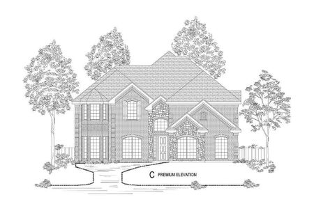 New construction Single-Family house 1630 Yale Lane, Prosper, TX 75078 Bellacrest FSW (w/Media)- photo 2 2