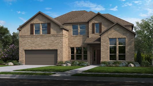 New construction Single-Family house 1600 Monet Drive, Little Elm, TX 75068 Peridot- photo 0