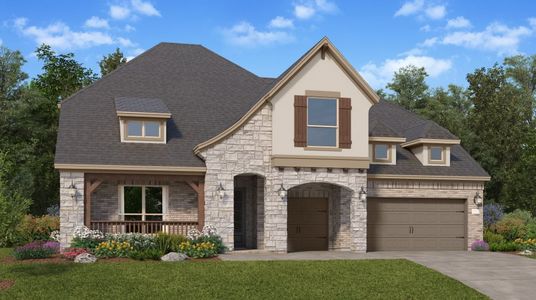 New construction Single-Family house 10707 Spring White Drive, Cypress, TX 77433 Chatham- photo 0 0