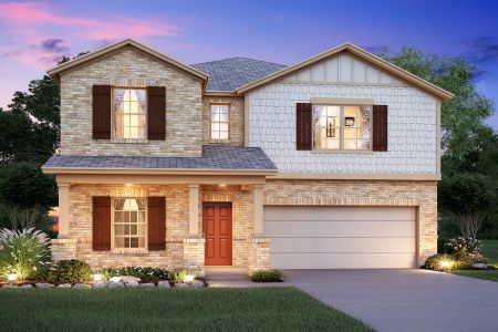 New construction Single-Family house Armstrong - 35' Smart Series, 7407 Toledo Bend, San Antonio, TX 78252 - photo