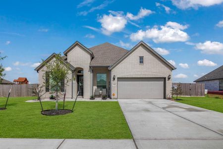 New construction Single-Family house 15411 Spring Lake Avenue, Mont Belvieu, TX 77523 - photo 1 1
