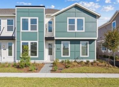 New construction Townhouse house 6471 Trailblaze Bend, Saint Cloud, FL 34771 - photo 0