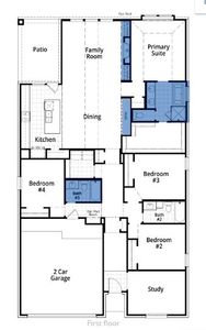 New construction Single-Family house 1644 Seekat Drive, New Braunfels, TX 78132 Matisse Plan- photo 1 1