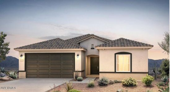 New construction Single-Family house 24604 W Verlea Drive, Buckeye, AZ 85326 Poppy- photo 0