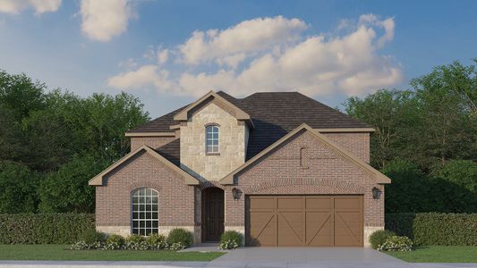 New construction Single-Family house 1305 Saffron Street, Haslet, TX 76052 Plan 1527 - photo 0