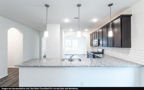 New construction Single-Family house 13530 Sorico Bay Drive, Texas City, TX 77568 Aspen- photo 2 2