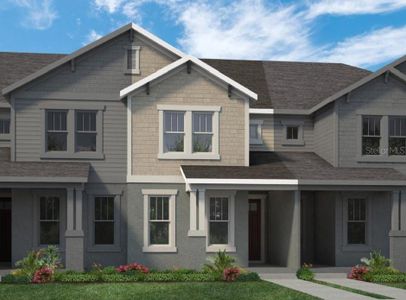 New construction Townhouse house 14018 Scarlet Aster Alley, Unit 8, Winter Garden, FL 34787 - photo 0