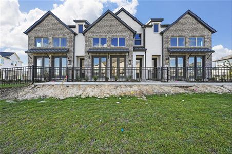 New construction Townhouse house 13905 Watch Hill Lane, Aledo, TX 76008 Dylan Plan- photo 0