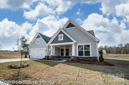 New construction Single-Family house 6110 Old Evergreen Parkway, Unit 133, Indian Trail, NC 28079 Edgefield- photo 1 1