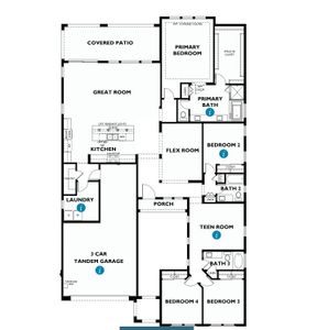 New construction Single-Family house 34271 N Sandpiper Trl, Queen Creek, AZ 85144 Plan 5014 Elevation A- photo 0