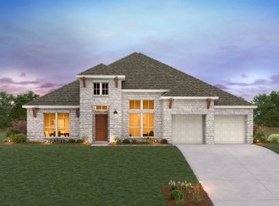 New construction Single-Family house 149 Bigtooth Maple Lane, San Marcos, TX 78666 Avalon Homeplan- photo 0