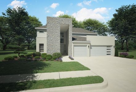 New construction Single-Family house Mercury - Madero | Musician Series, 14749 Bandana Road, Fort Worth, TX 76052 - photo
