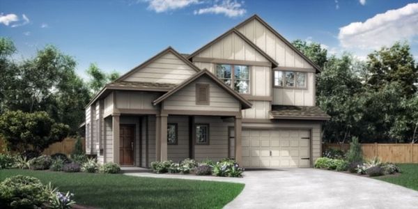 New construction Single-Family house 105 Orchard Park Drive, Liberty Hill, TX 78642 - photo 0