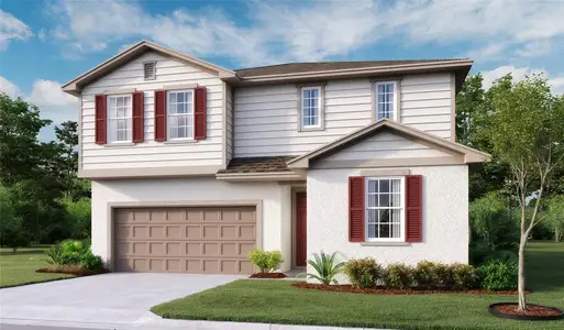 New construction Single-Family house 643 Heritage Square Drive, Haines City, FL 33844 Moonstone- photo 0