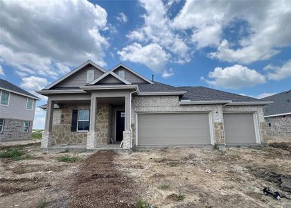 New construction Single-Family house 1251 Imperial Ranch Way, Dayton, TX 77535 Juniper III- photo 1 1