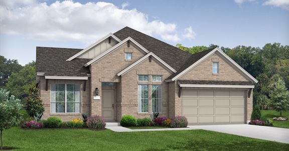 New construction Single-Family house 310 Foxtail Woods, Cibolo, TX 78108 Calvert (2539-CM-45)- photo 0
