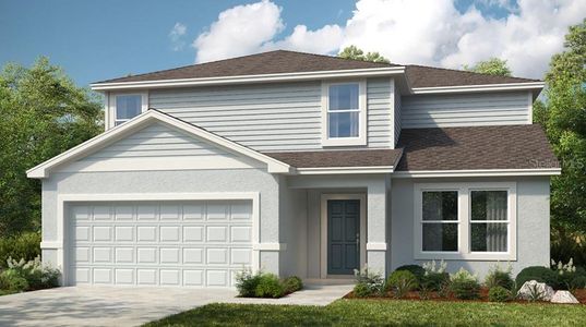 New construction Single-Family house 2225 Cypress Creek Street, Auburndale, FL 33823 Azalea- photo 0 0