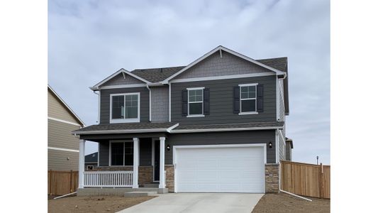 New construction Single-Family house 13613 Topaz Place, Mead, CO 80504 PENDLETON- photo 0