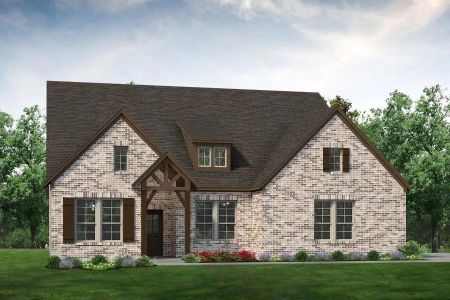 New construction Single-Family house 270 Big Bend Trail, Valley View, TX 76272 Verbena- photo