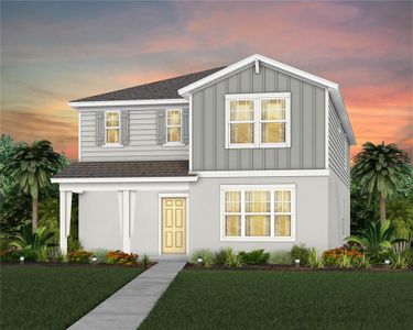 New construction Single-Family house 2696 Peace Of Mind Avenue, Kissimmee, FL 34744 Talbot- photo 0