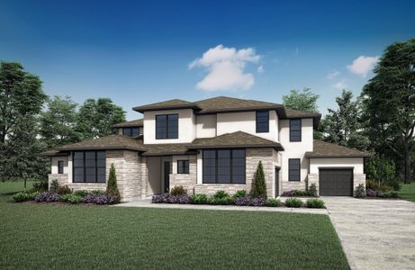 New construction Single-Family house Grantley II, 131 Waters View Court, Dripping Springs, TX 78620 - photo